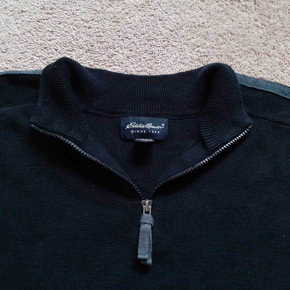 Eddie Bauer Black Sweater - Picture 1 of 7